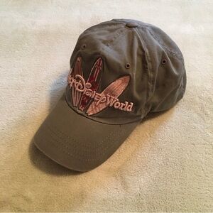 WDW cap surfboards tropical unisex green adjustable back strap buckle clip sport